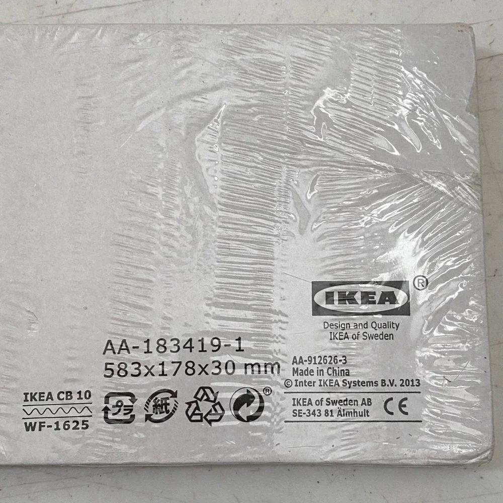 IKEA MALA‎ 101.493.50 Wood Tabletop Paper Roll Dispenser With Storage